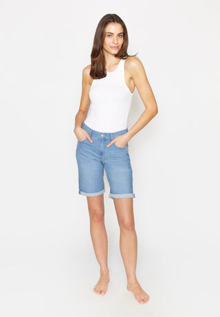 ANGELS JEANS Bermuda TU Jeansshorts - Soft Skyline Blue - 311 280000.3458