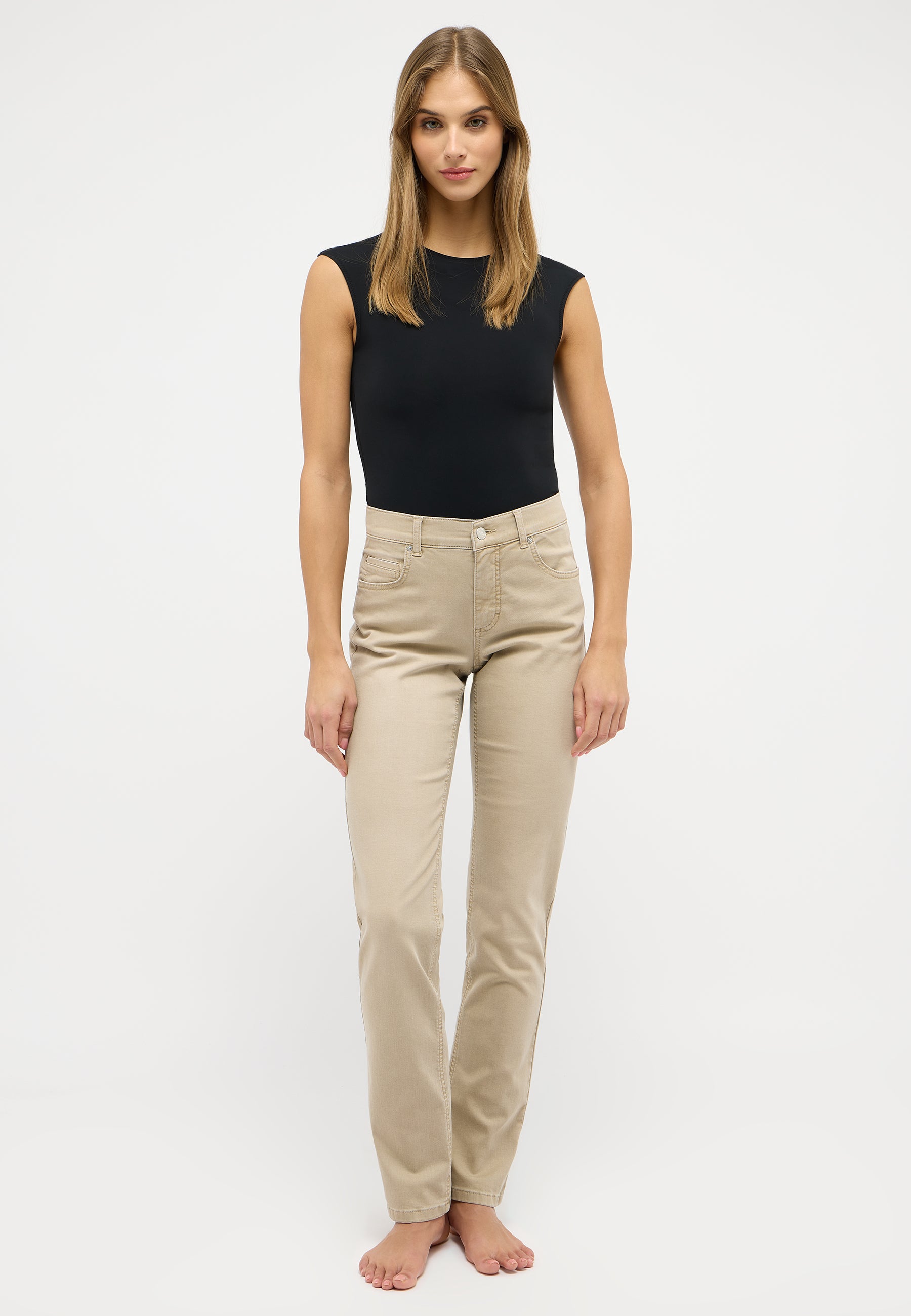 ANGELS JEANS Cici Jeans - Warm Dune Beige - 332 3400.4845 von Angels Jeans