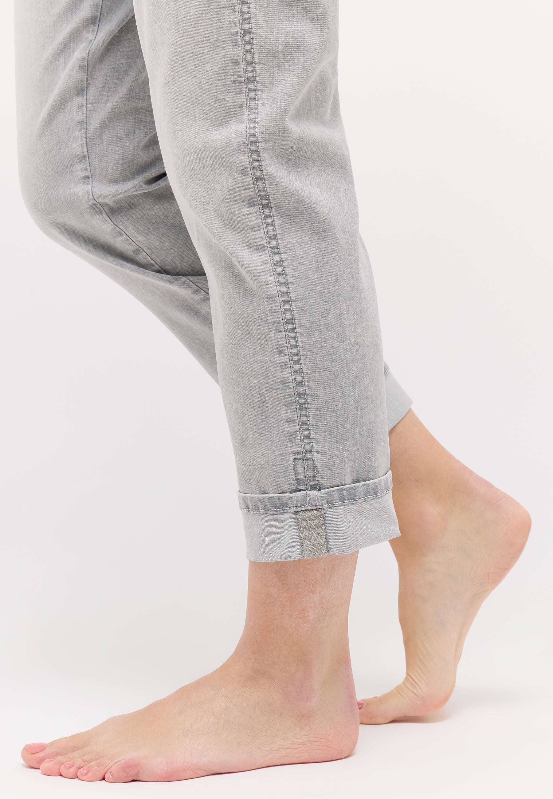 ANGELS JEANS Darleen Crop Tu Ribbon Jeans - Misty Silver Fog - 332 8136.14758 von Angels Jeans