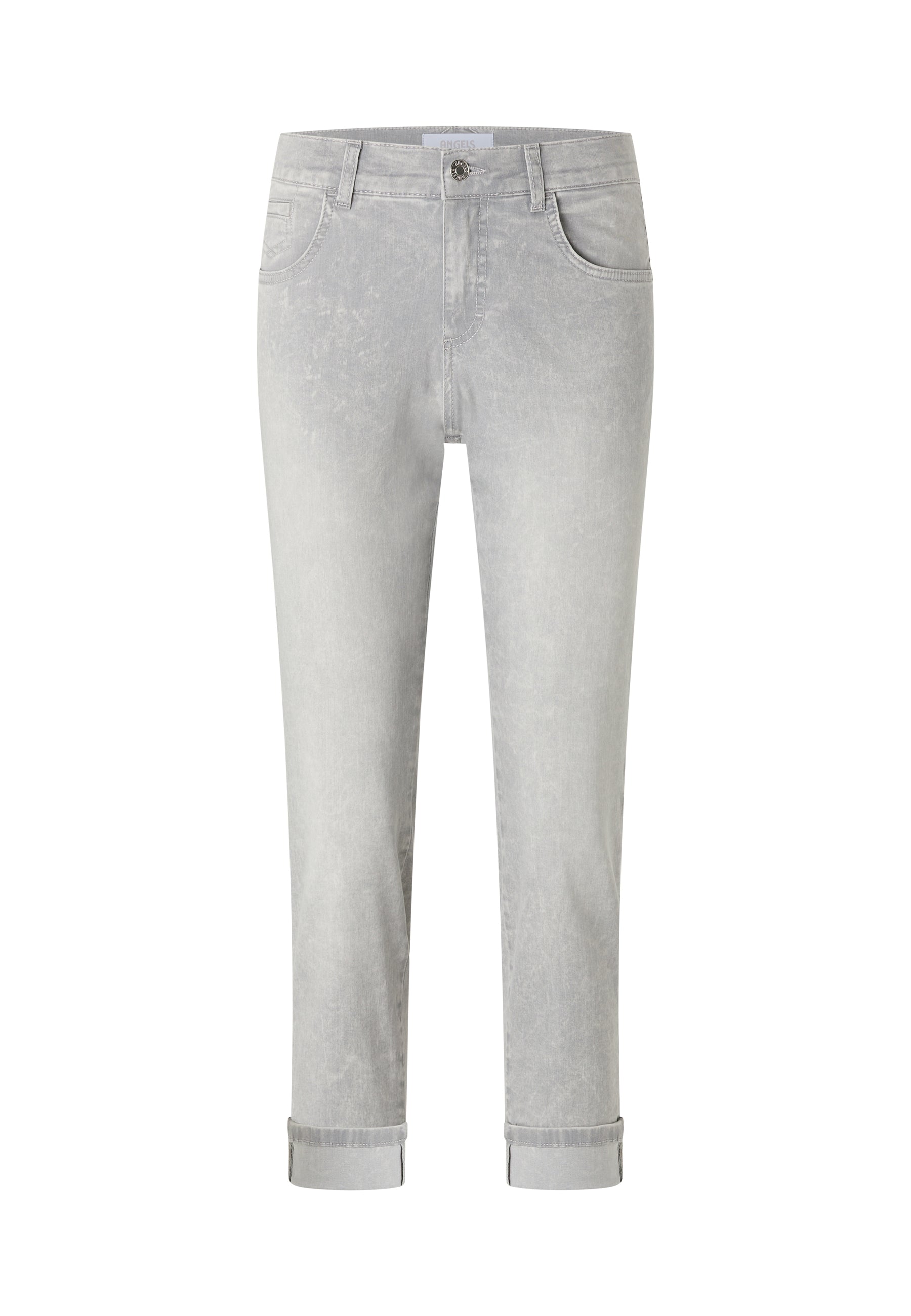 ANGELS JEANS Darleen Crop Tu Ribbon Jeans - Misty Silver Fog - 332 8136.14758