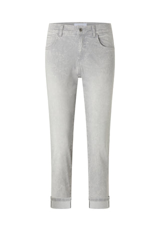 ANGELS JEANS Darleen Crop Tu Ribbon Jeans - Misty Silver Fog - 332 8136.14758