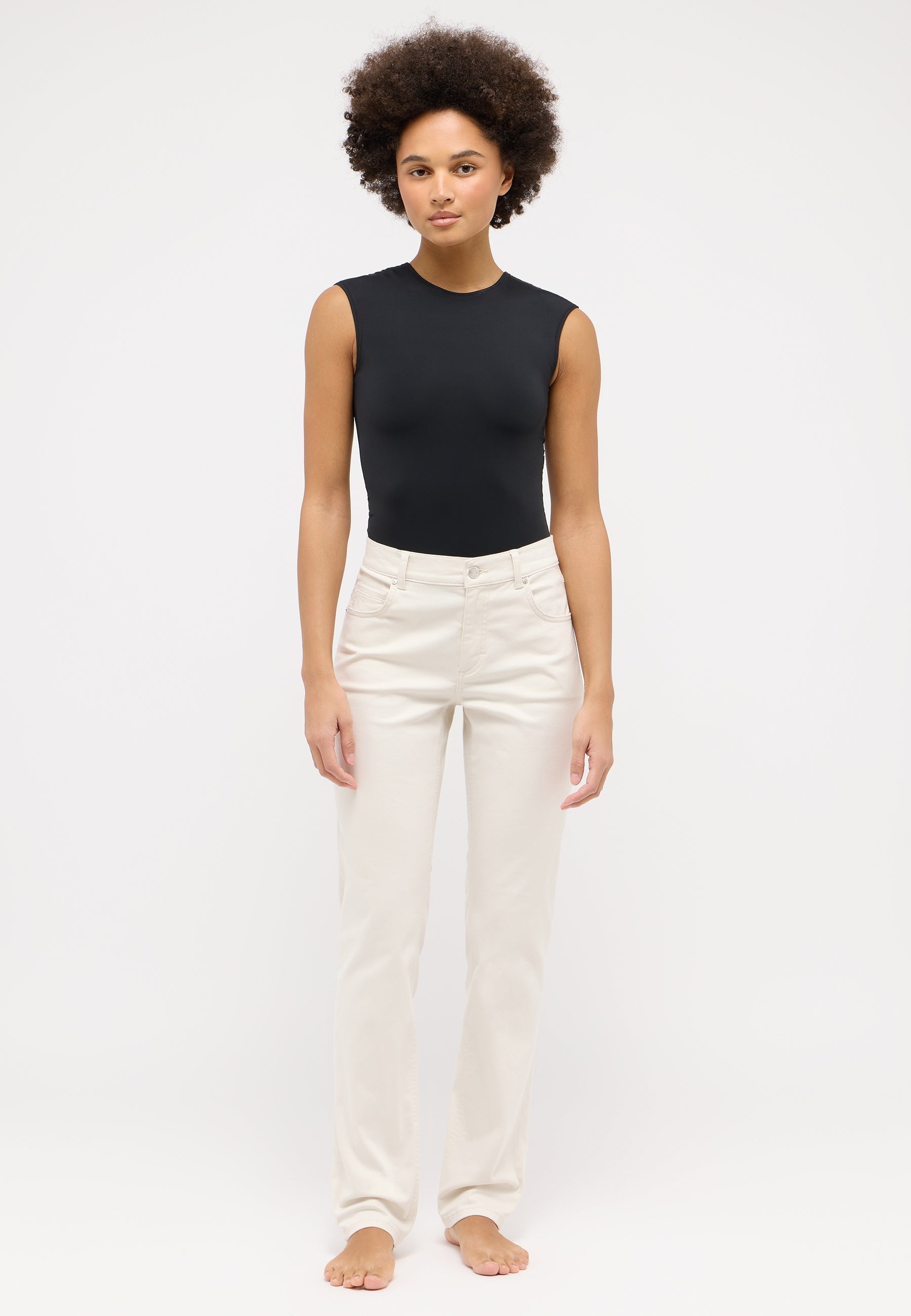 ANGELS JEANS Cici Slim-Fit Jeans - Moonlit Cream - 784 3400.171 von Angels Jeans