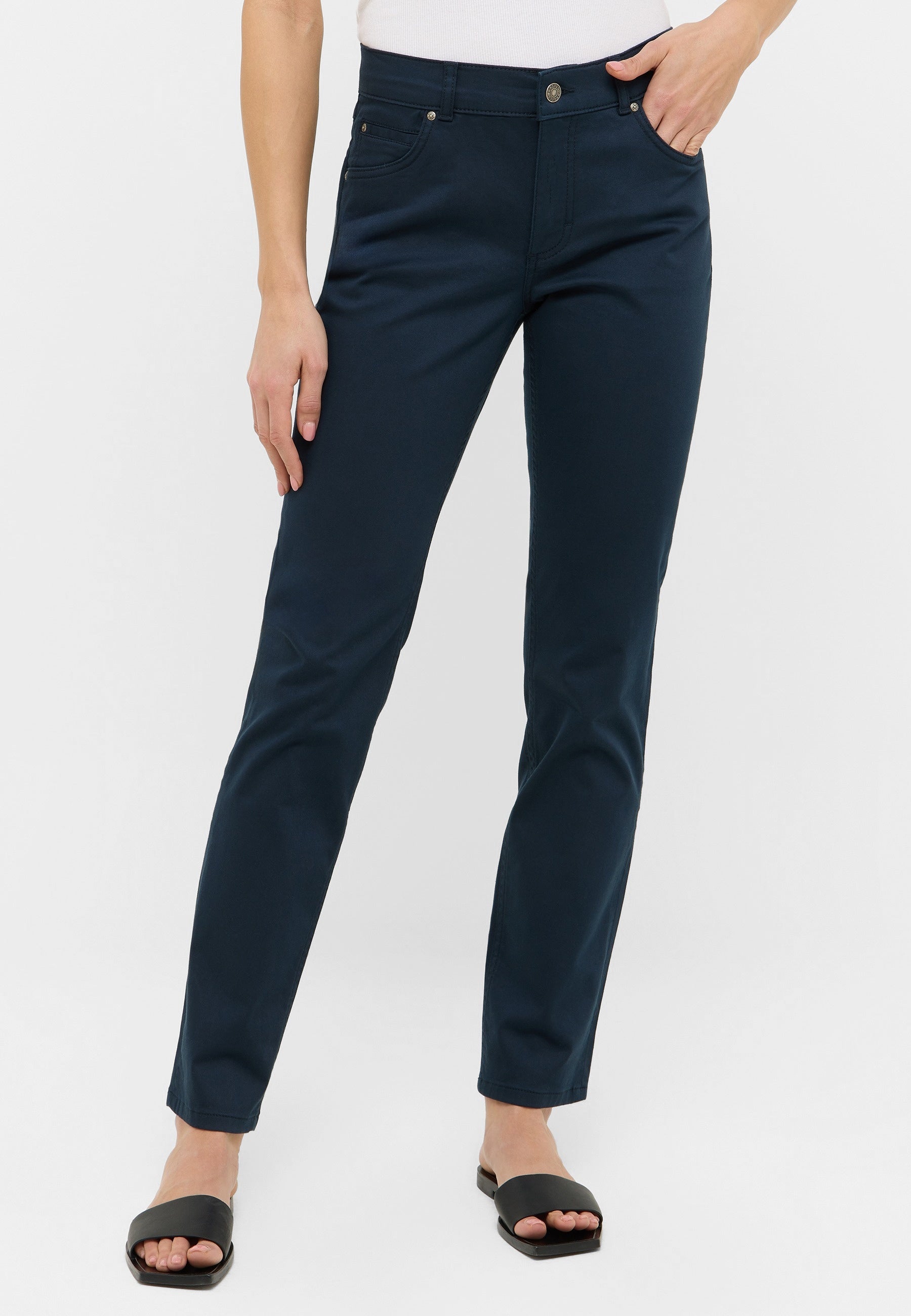 ANGELS Cici Slim-Fit Hose - Midnight Blue - 784 3400.220 von Angels Jeans