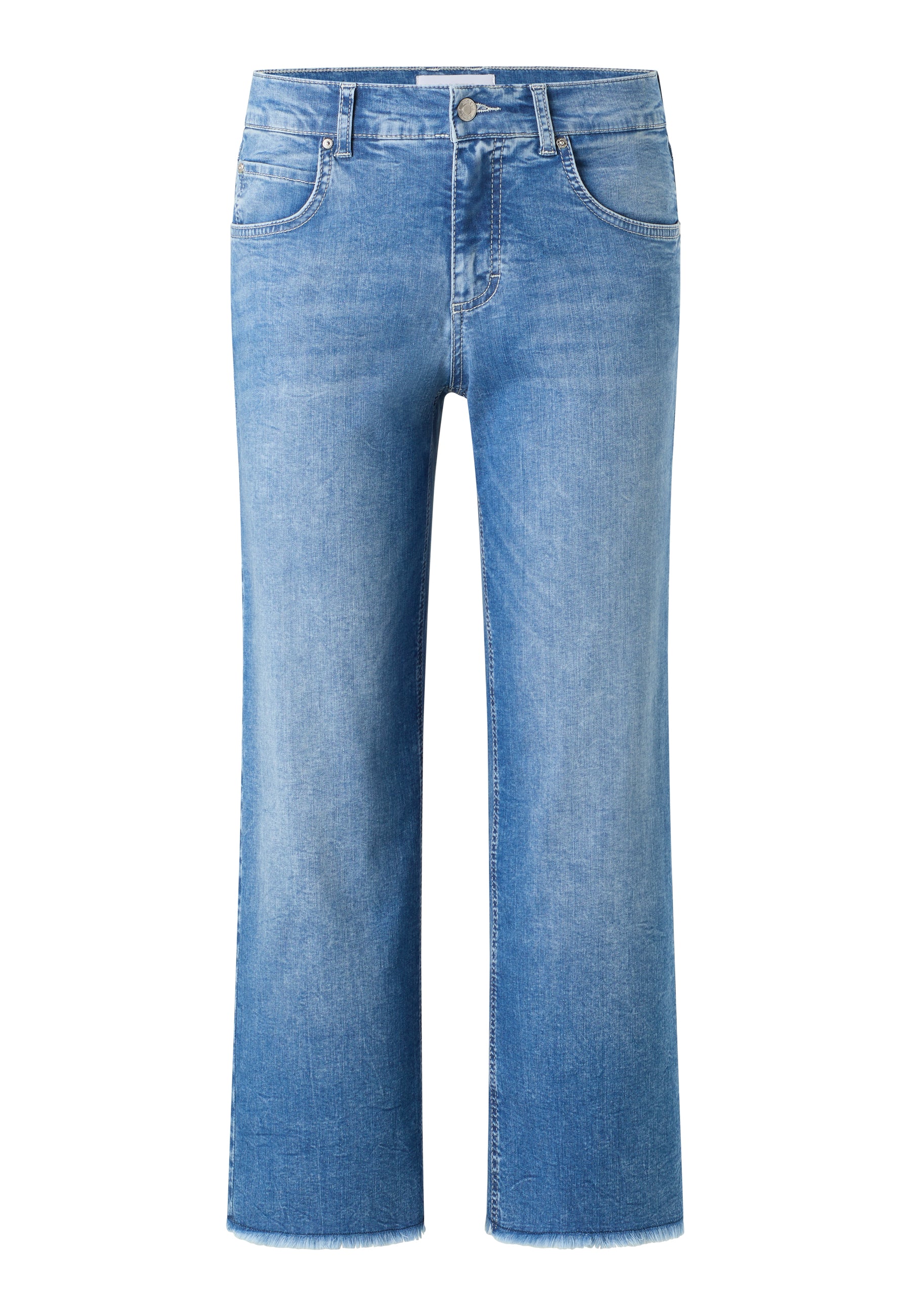 ANGELS Linn Fringe Jeans-Culotte - Coastal Breeze Blue - 332 6606.34758