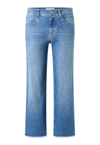 ANGELS Linn Fringe Jeans-Culotte - Coastal Breeze Blue - 332 6606.34758
