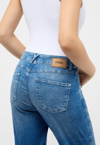 ANGELS Darleen Crop TU Ribbon Jeans - Faded Shore Blue - 332 8136.34758