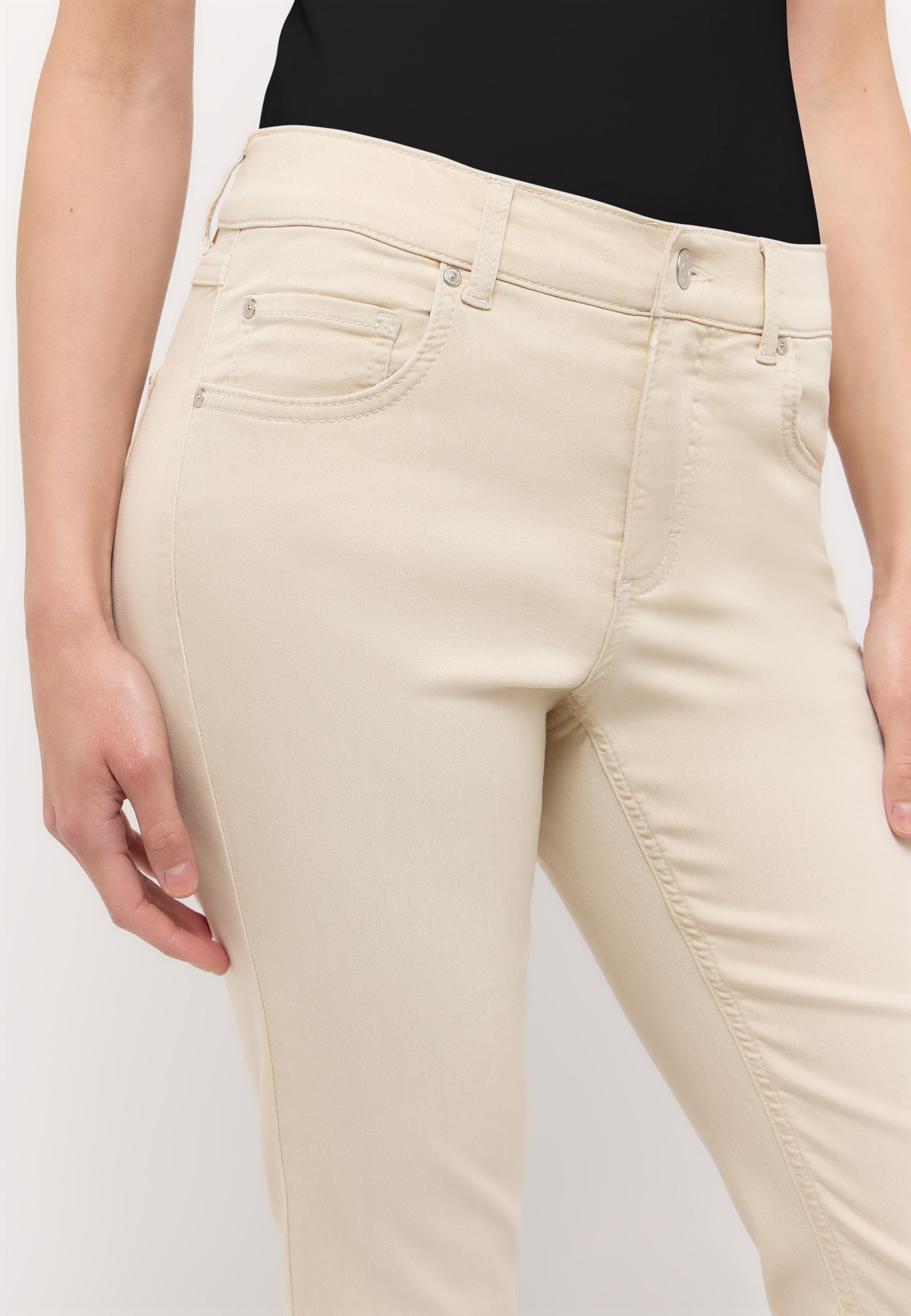 ANGELS Anacapri Capri-Jeans - Vanilla Cream - 353 430000.48858 von Angels Jeans