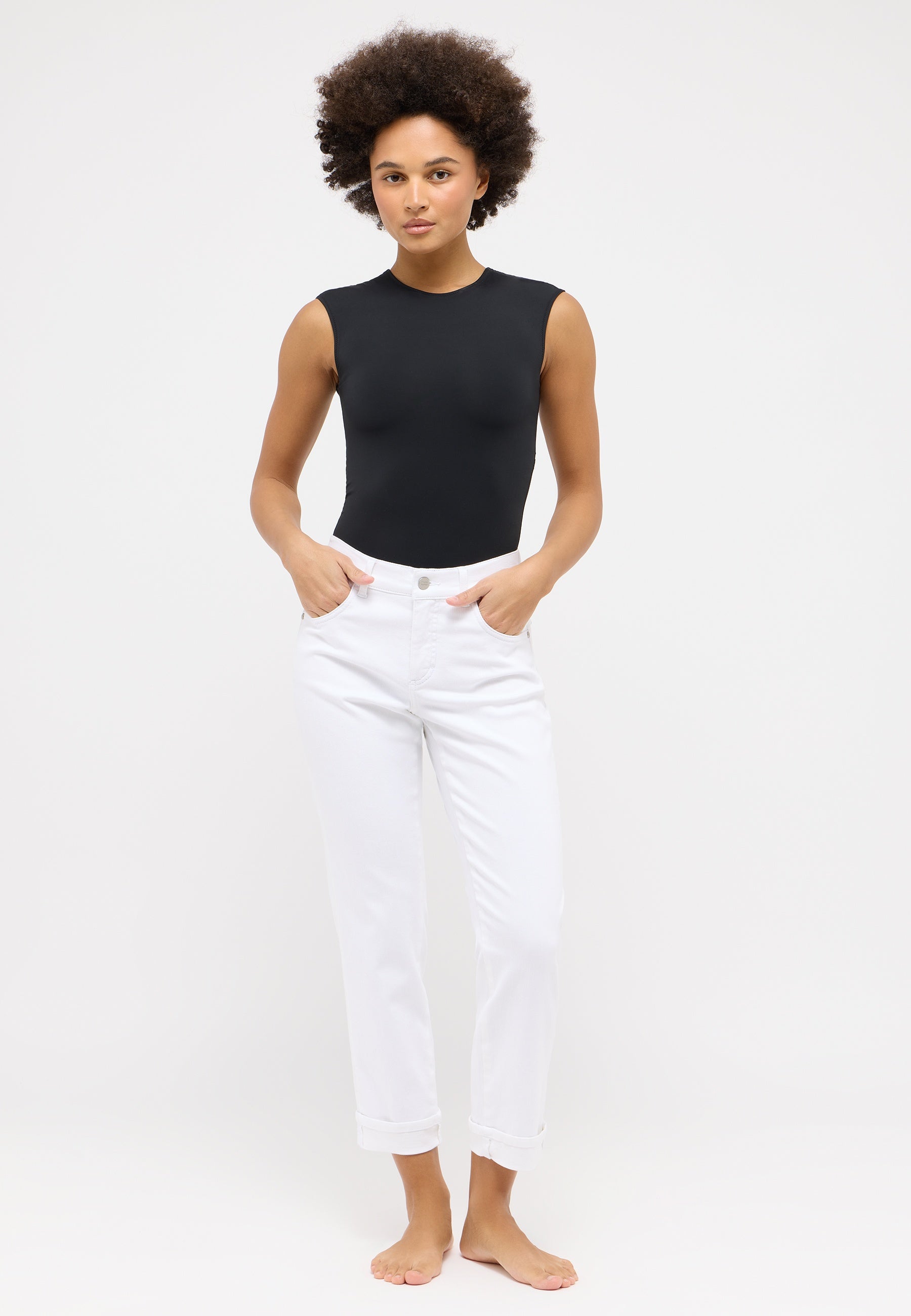 ANGELS JEANS Darleen Crop Tu - Bright Cotton Cloud - 350 8109.70 von Angels Jeans