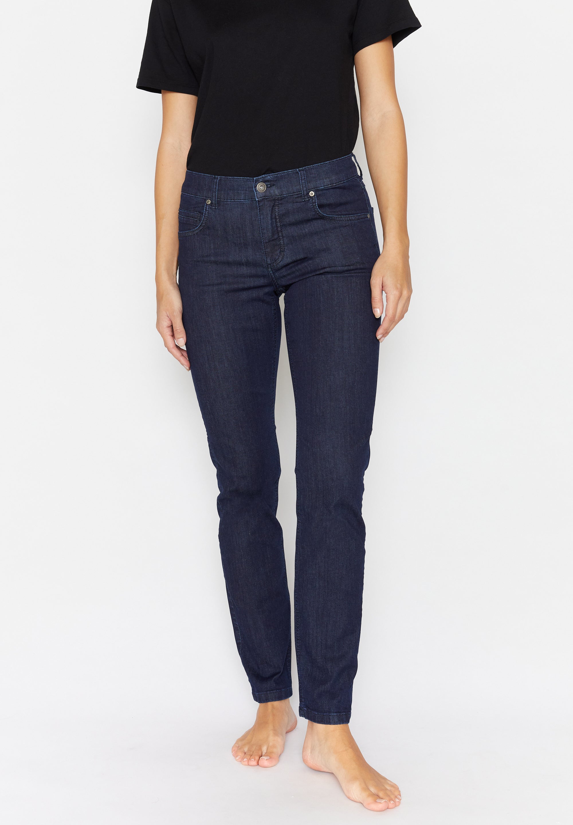 ANGELS JEANS Cici Straight-Fit-Jeans - Midnight Ink Blue - 332 3400.31 von Angels Jeans