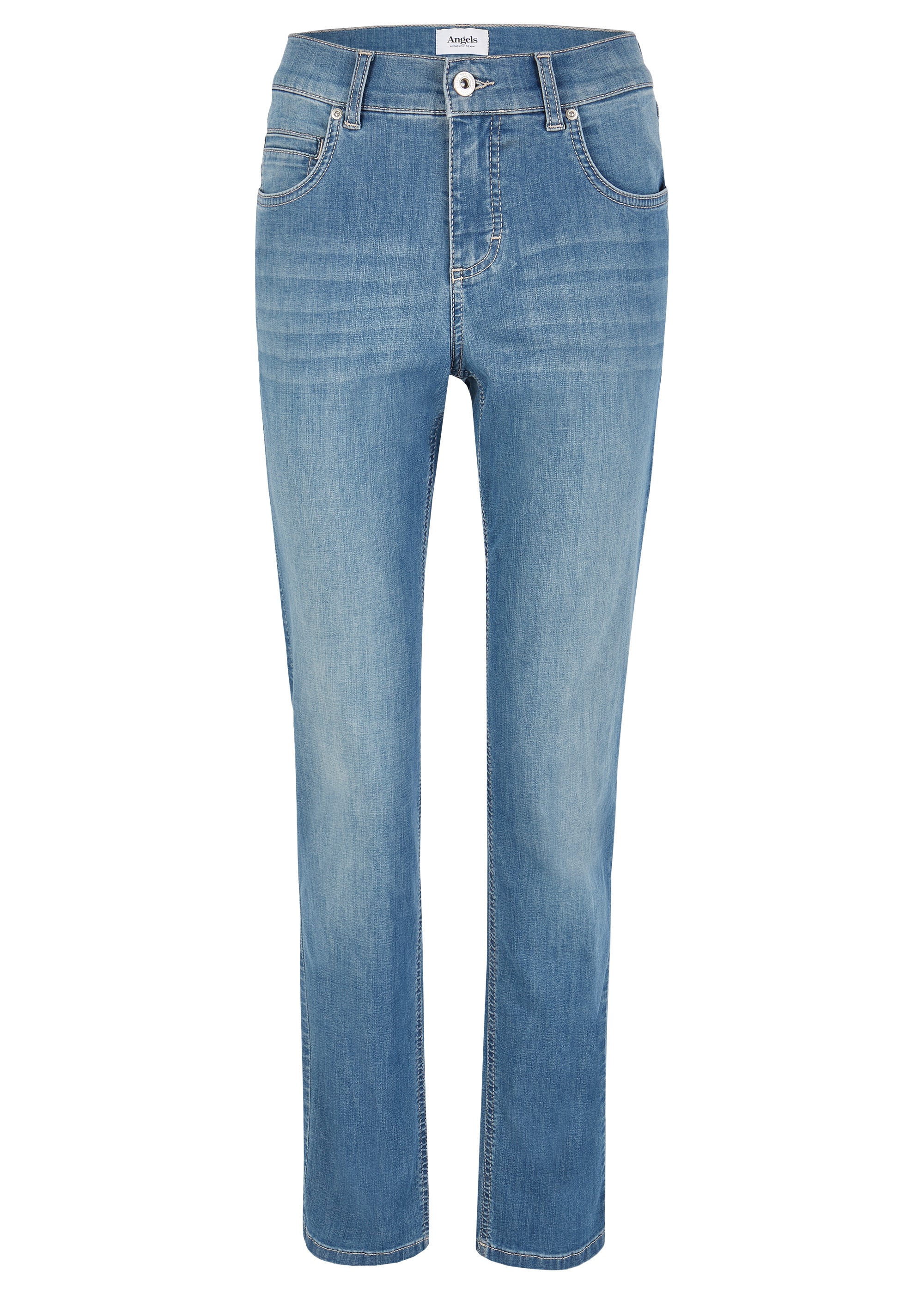 ANGELS JEANS Cici Straight-Fit Jeans - Sunwashed Sky Blue - 332 3400.3458