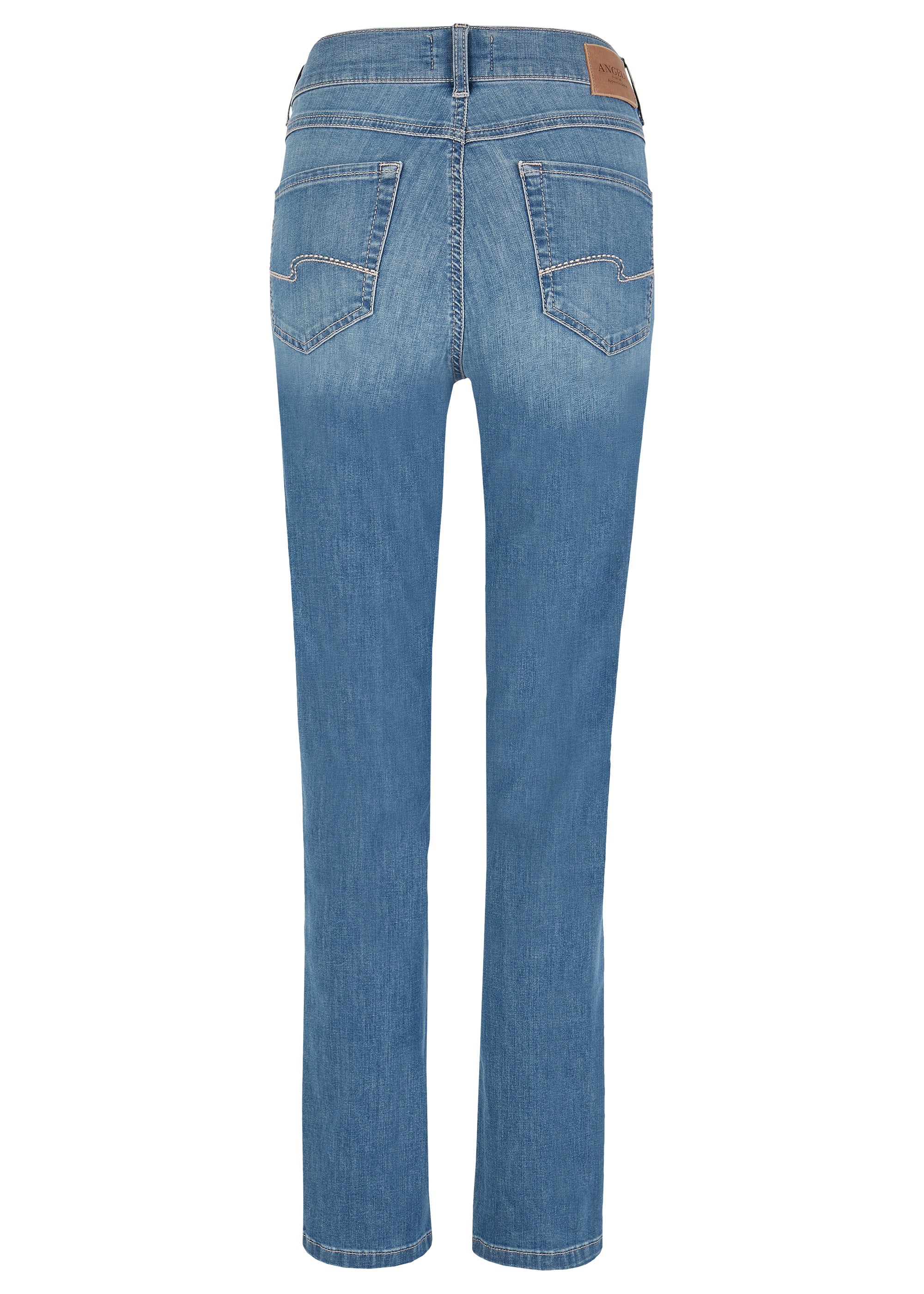 ANGELS JEANS Cici Straight-Fit Jeans - Sunwashed Sky Blue - 332 3400.3458