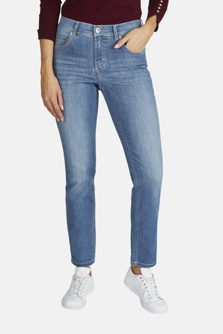 ANGELS JEANS Cici Straight-Fit Jeans - Sunwashed Sky Blue - 332 3400.3458
