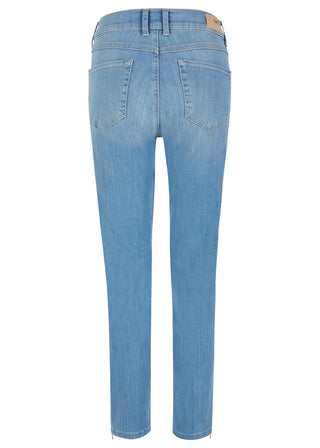 Jean skinny Angels Jeans à fermeture éclair à la cheville, bleu clair, d'occasion, référence 333 120700.3458 - Stretch