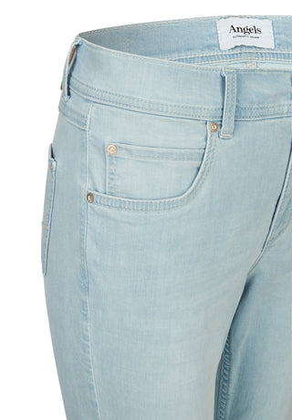 ANGELS JEANS Ornella Caprihose - Seafoam Mist Wash - 332 680007.3558