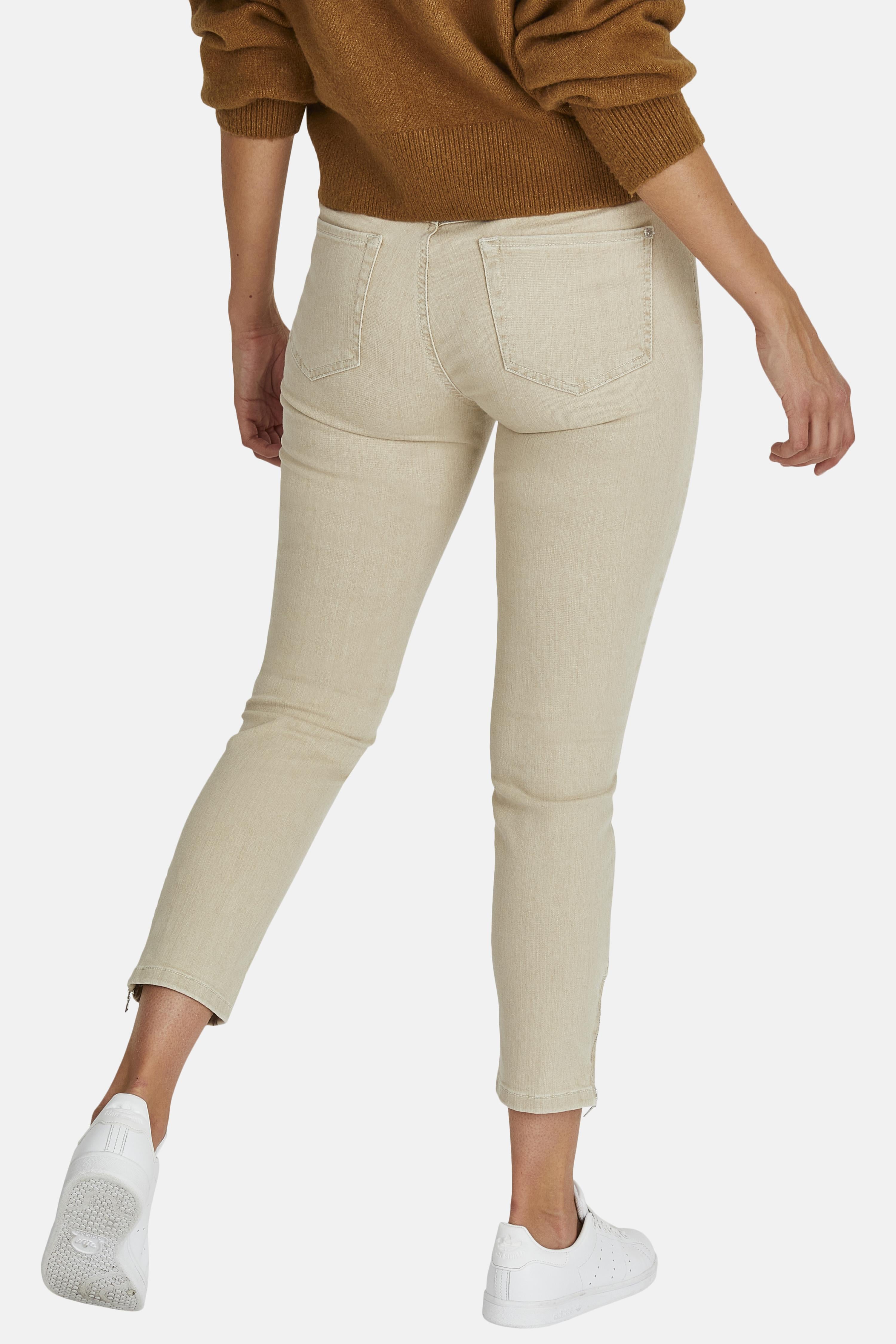 ANGELS JEANS Skinny Ankle Zip Jeans - Warm Sand Beige - 333 120700.484 von Angels Jeans