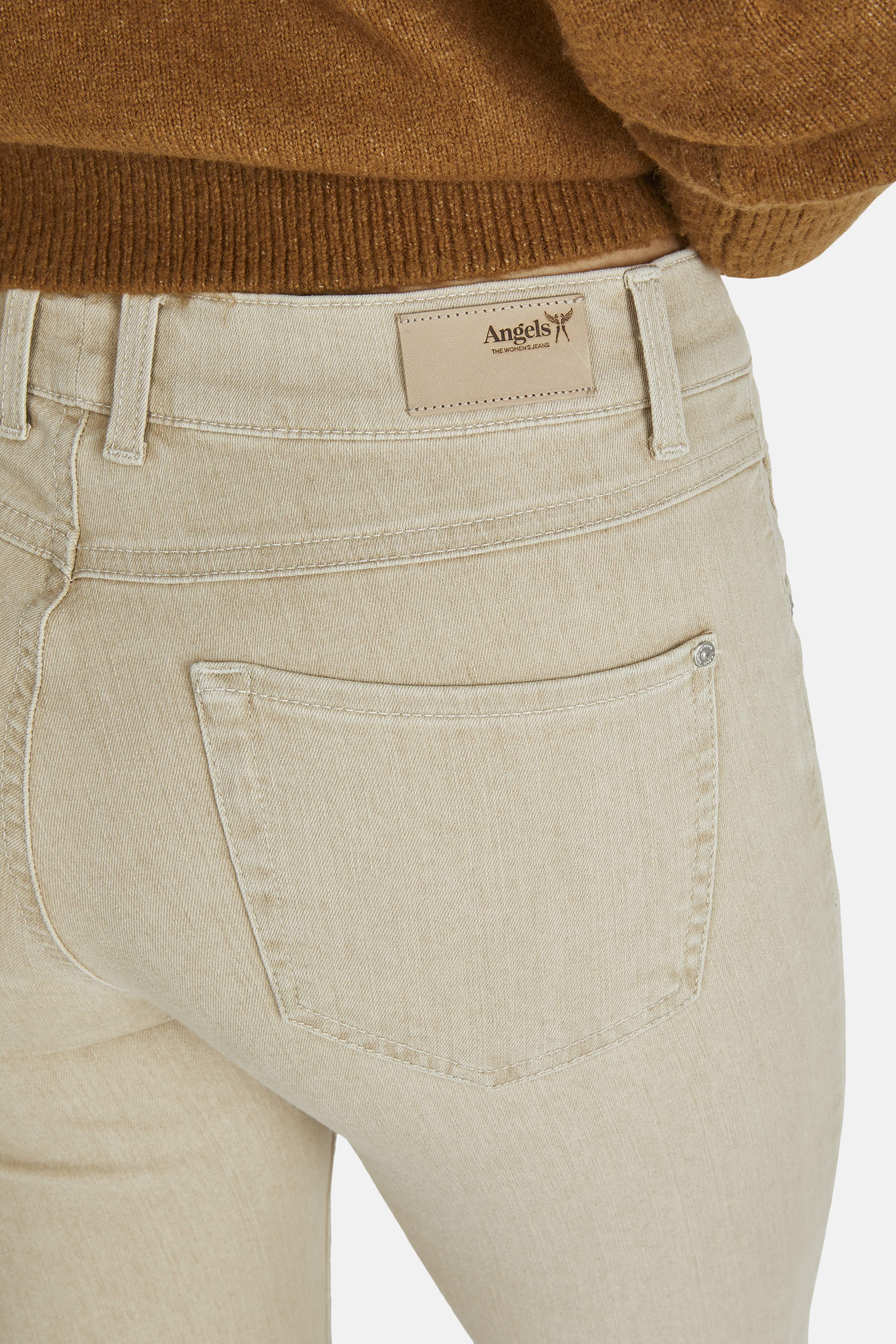 ANGELS JEANS Skinny Ankle Zip Jeans - Warm Sand Beige - 333 120700.484 von Angels Jeans