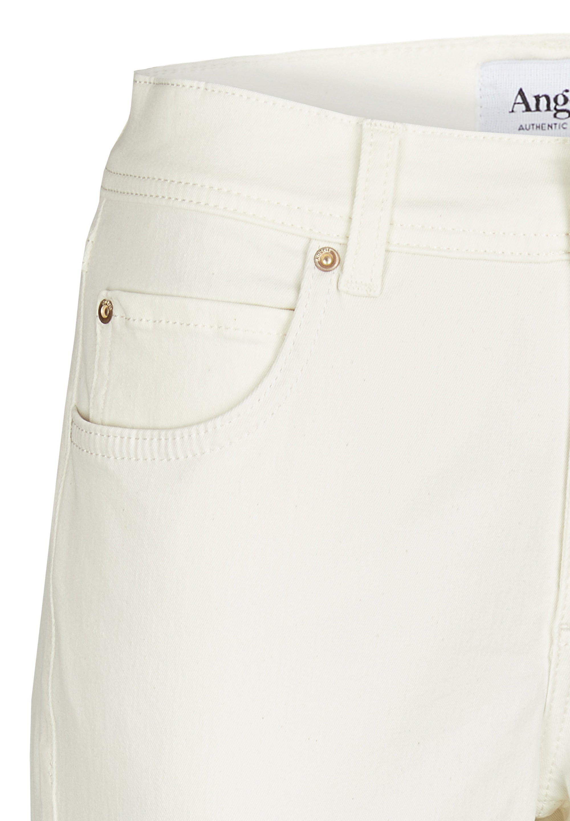 ANGELS Ornella Capri Jeans - Soft Ivory Cream - 332 680007.713 von Angels Jeans