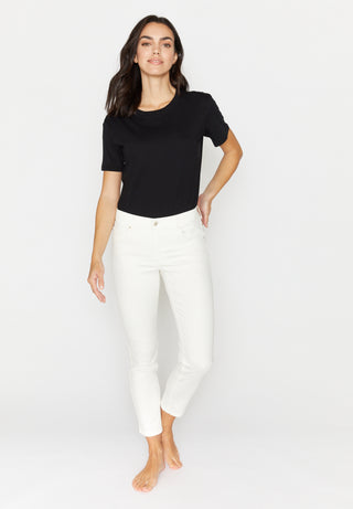 ANGELS Ornella Capri Jeans - Soft Ivory Cream - 332 680007.713
