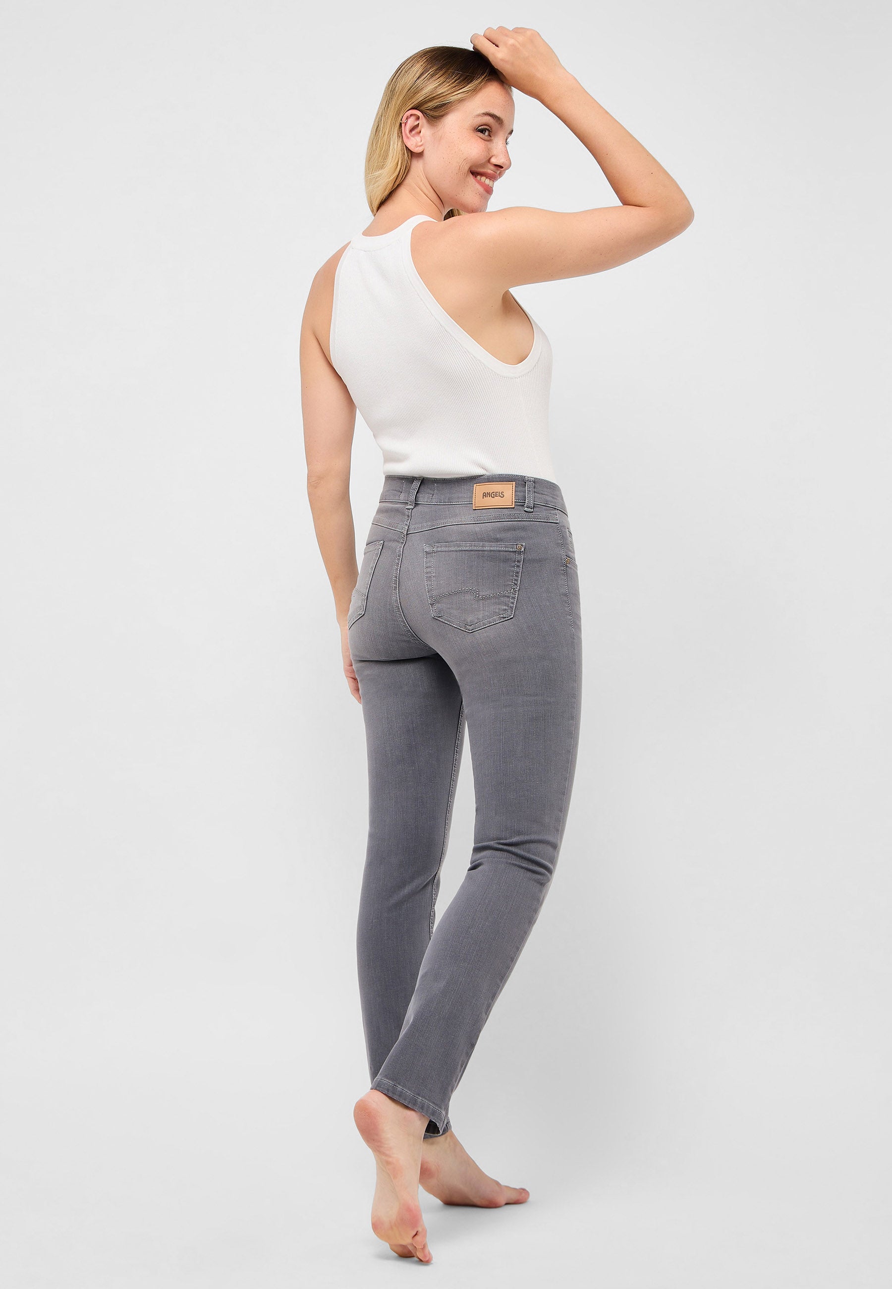 ANGELS JEANS Cici Jeans - Smoky Ash Grey - 346 3400.1358 von Angels Jeans
