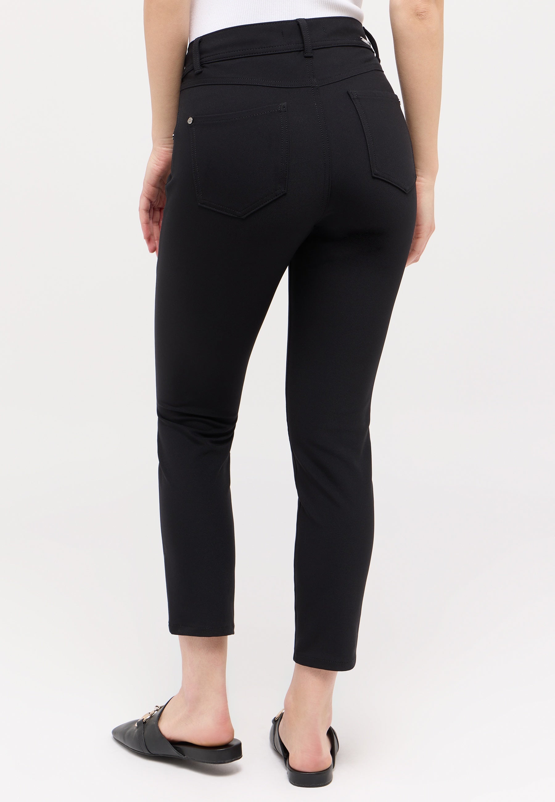 ANGELS Ornella 7/8-Hose - Clean Black - 711/680007.10 von Angels Jeans