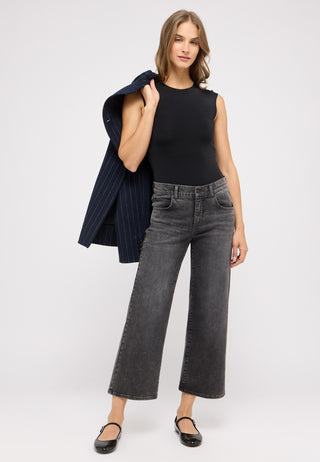 ANGELS Linn Culotte Jeans - Smoky Slate Grey - 346 6600.12758