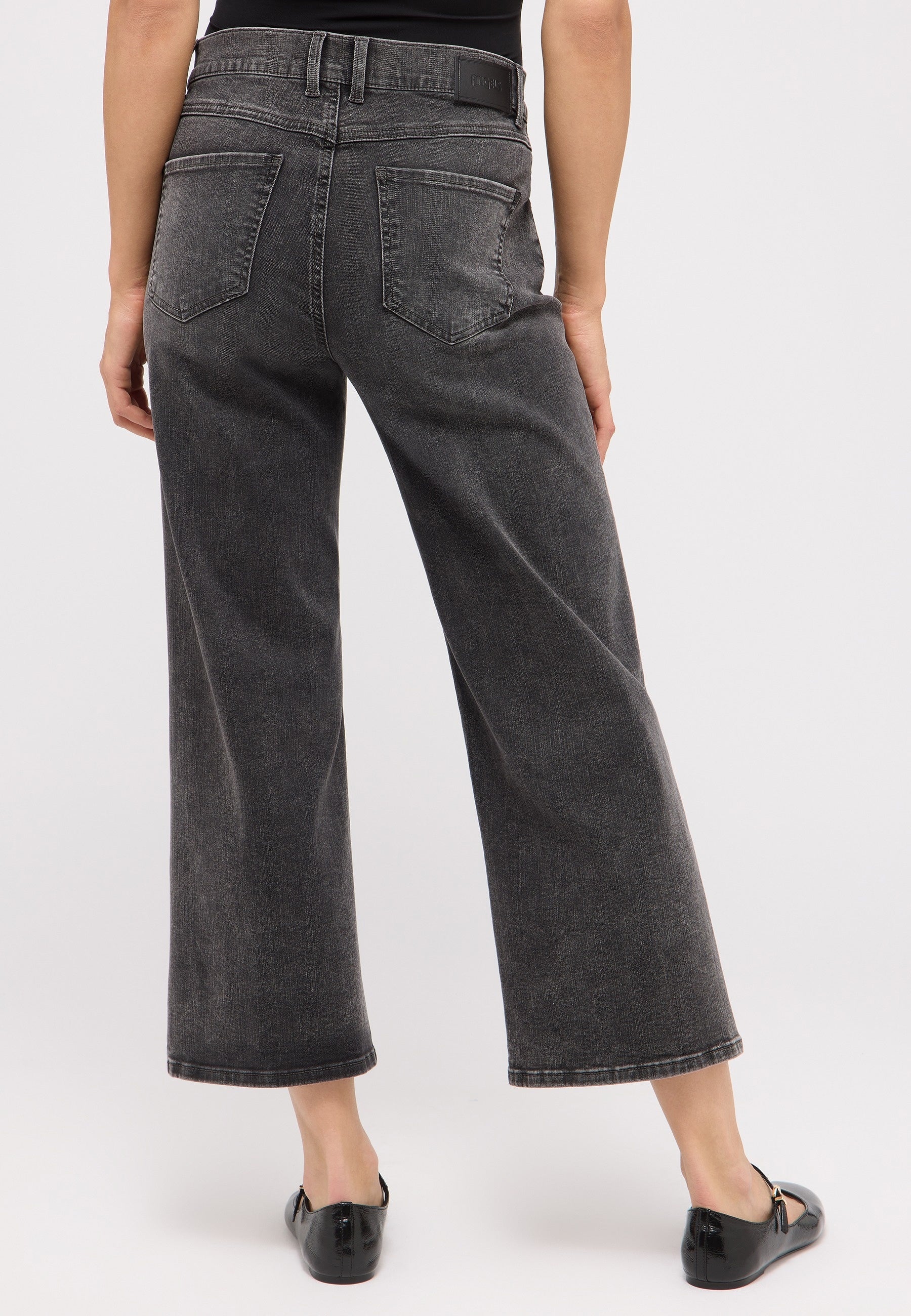 ANGELS Linn Culotte Jeans - Smoky Slate Grey - 346 6600.12758 von Angels Jeans