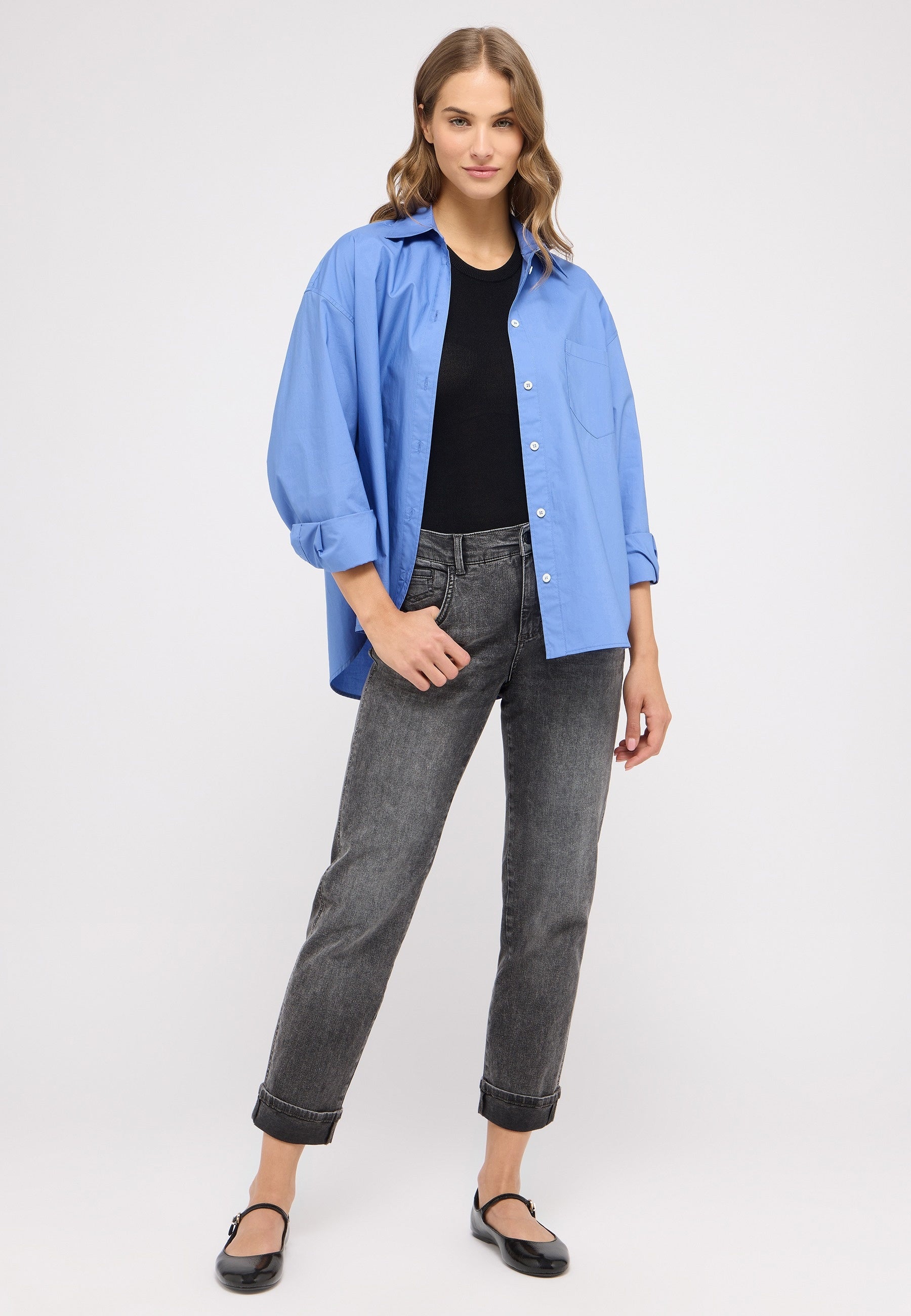 ANGELS JEANS Darleen Crop Tu Ankle-Jeans - Misty Slate Grey - 346 8109.12758 von Angels Jeans