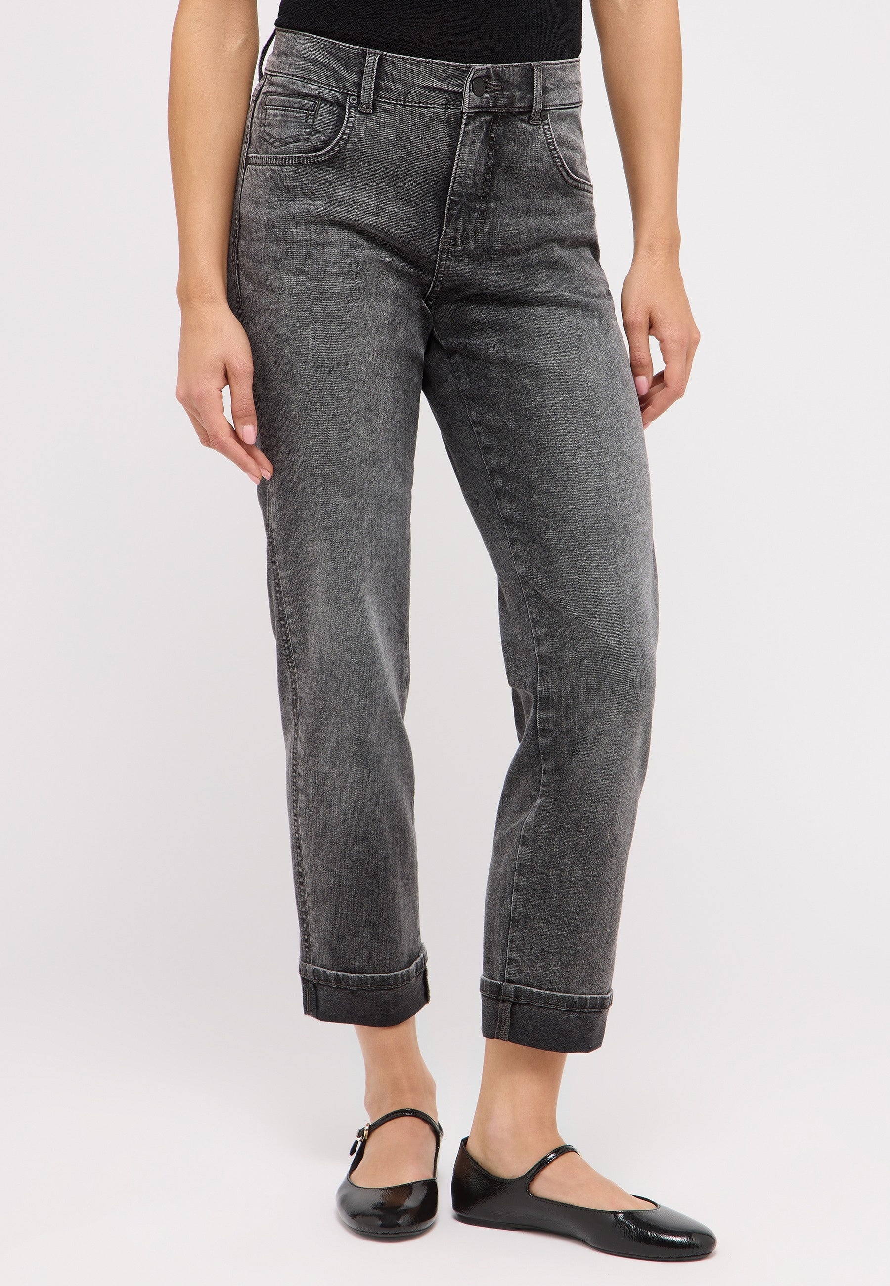 ANGELS JEANS Darleen Crop Tu Ankle-Jeans - Misty Slate Grey - 346 8109.12758 von Angels Jeans