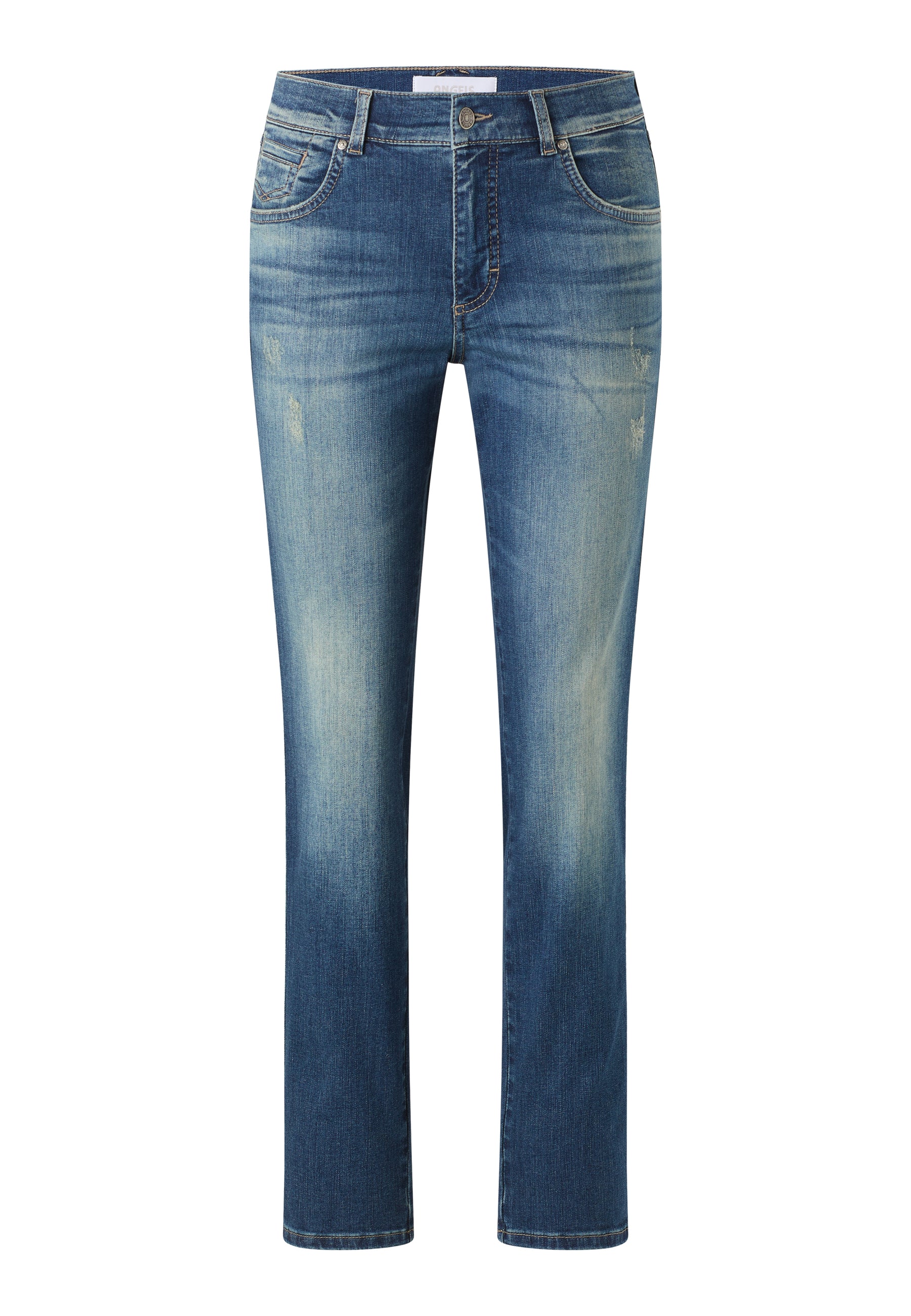 ANGELS Darleen Crop Tu Jeans - Harbour Wash Blue - 346 8109.32288