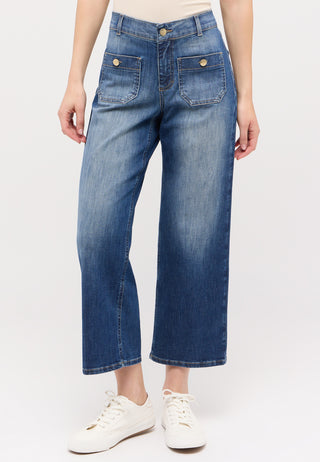 ANGELS Linn Smart Culotte - Coastal Drift Blue - 350 6631.3325