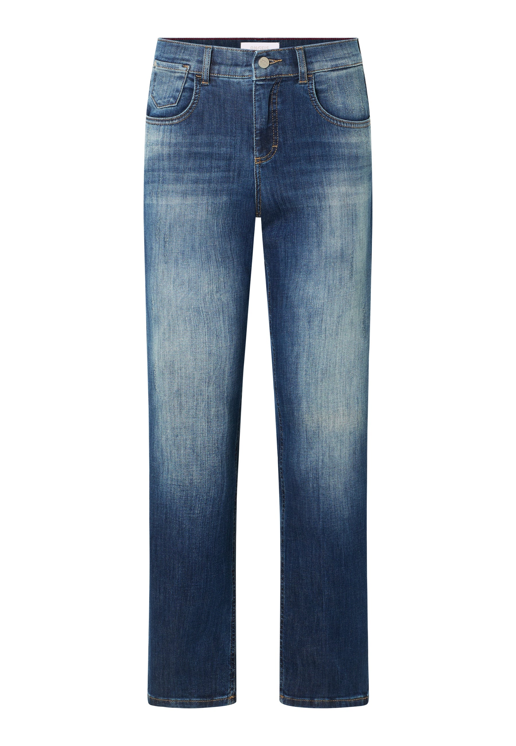ANGELS Straight Jeans - Worn Heritage Blue - 350 2100.33288
