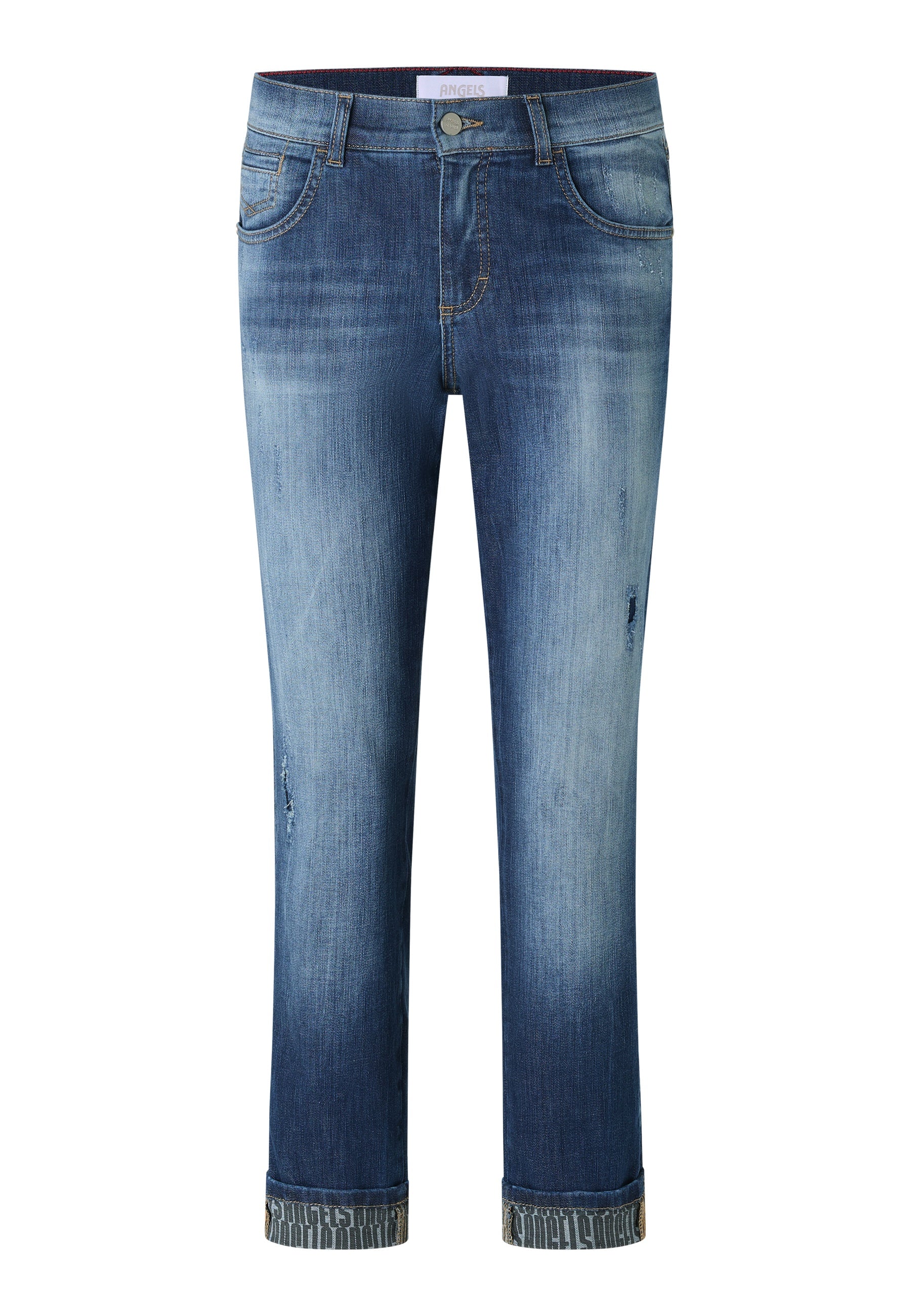 ANGELS Darleen Crop Tu Font Jeans - Vintage Shore Blue - 350 8108.3388