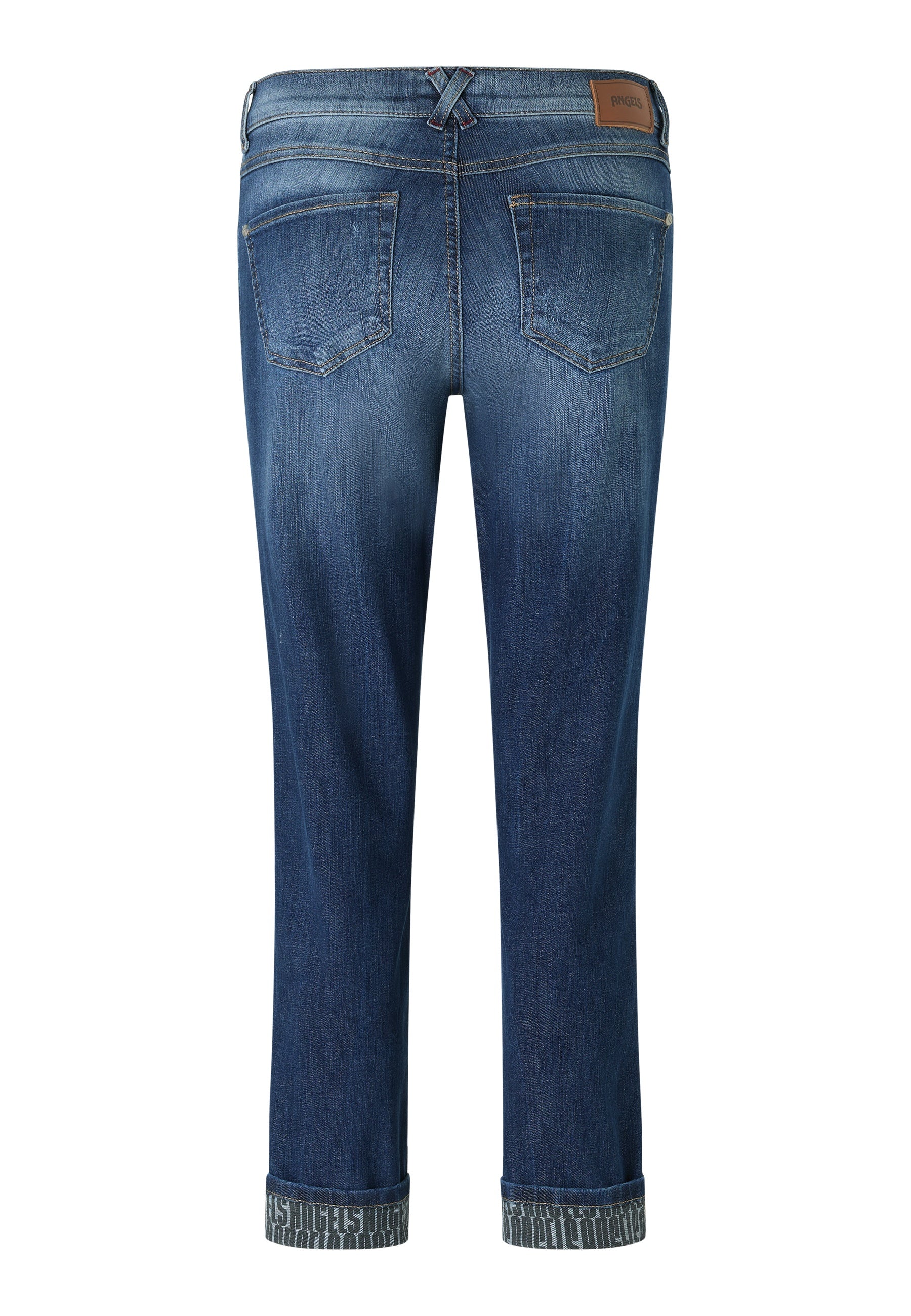 ANGELS Darleen Crop Tu Font Jeans - Vintage Shore Blue - 350 8108.3388