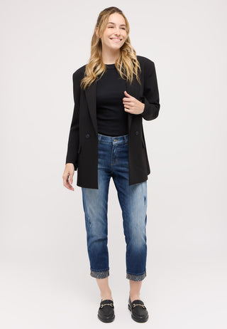 ANGELS Darleen Crop Tu Font Jeans - Vintage Shore Blue - 350 8108.3388