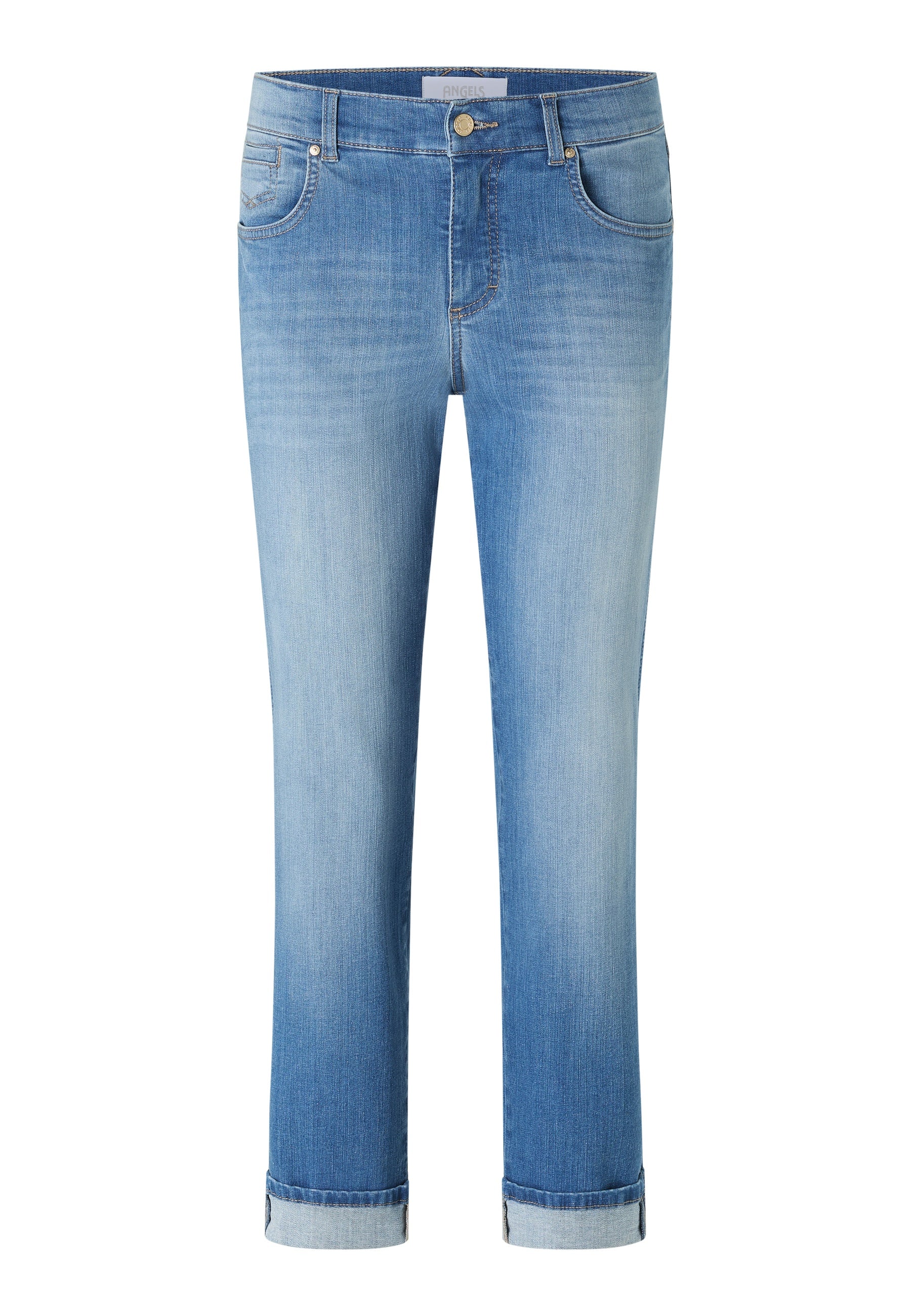 ANGELS JEANS Darleen Crop Tu Damen-Jeans - Sunwashed Sky Blue - 346 8109.3458