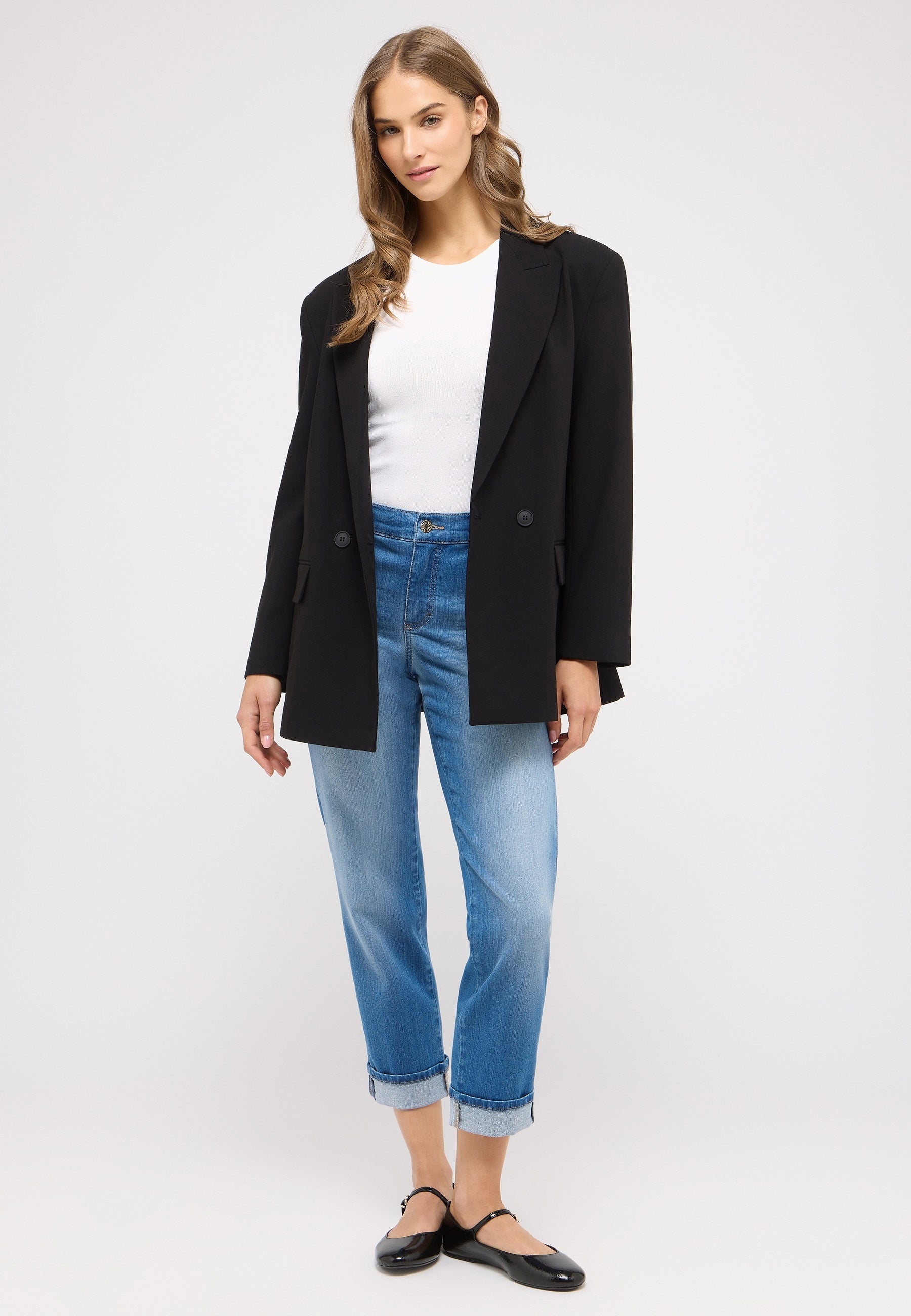 ANGELS JEANS Darleen Crop Tu Damen-Jeans - Sunwashed Sky Blue - 346 8109.3458 von Angels Jeans