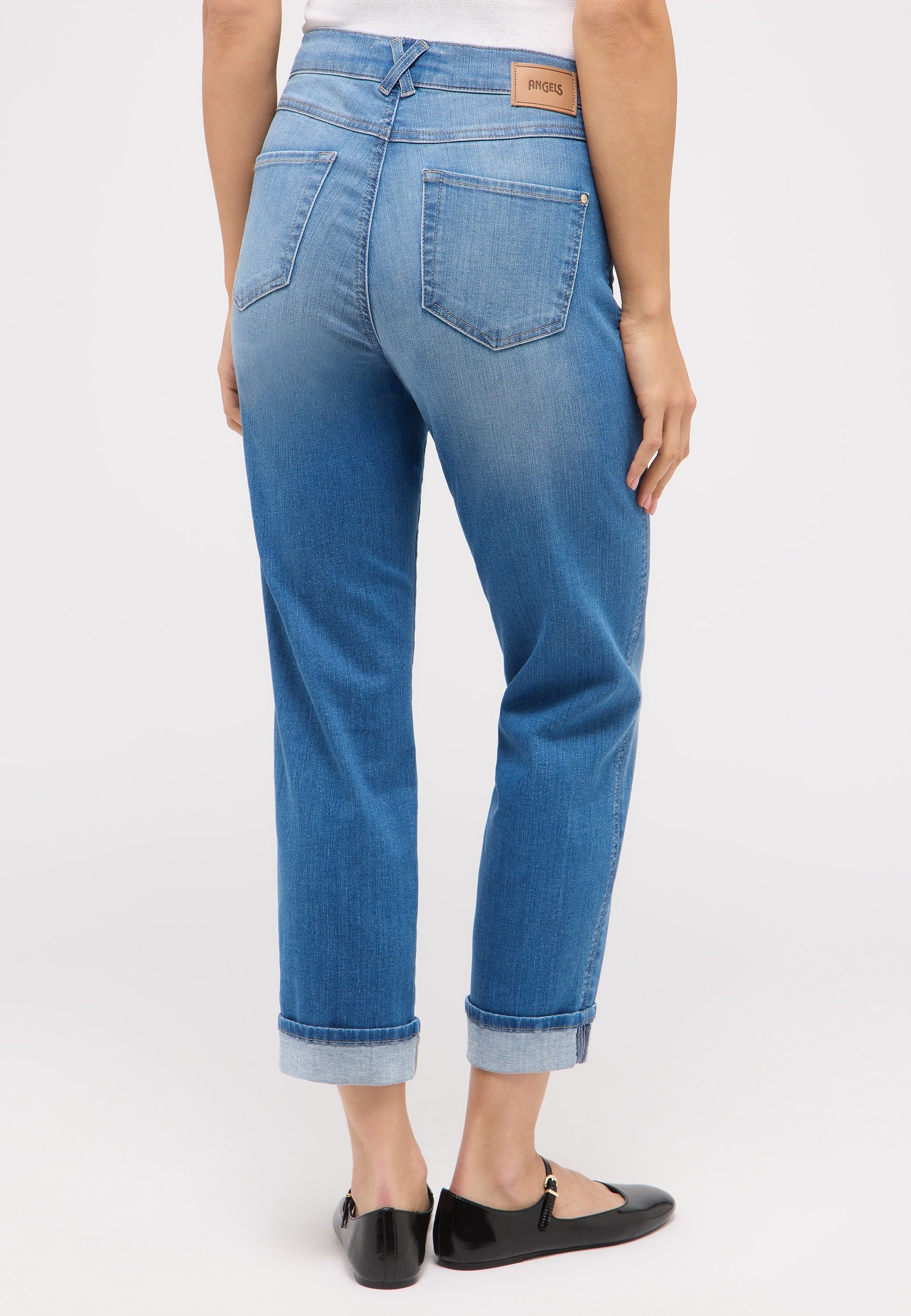 ANGELS JEANS Darleen Crop Tu Damen-Jeans - Sunwashed Sky Blue - 346 8109.3458 von Angels Jeans