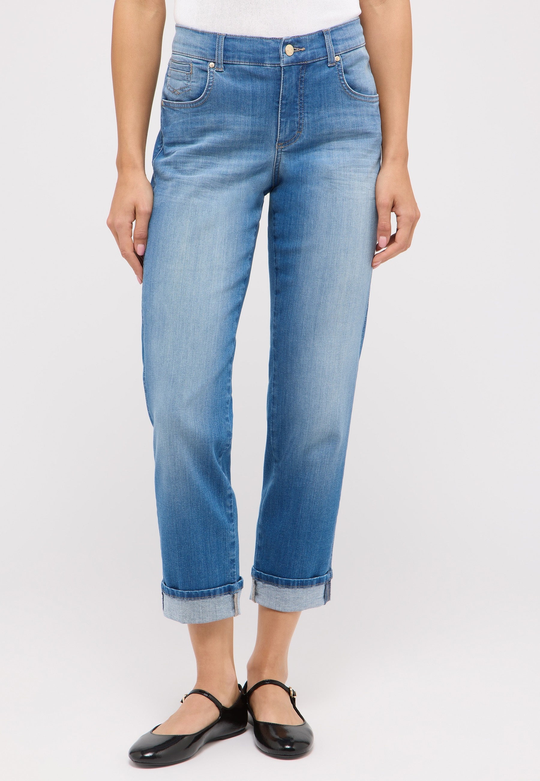 ANGELS JEANS Darleen Crop Tu Damen-Jeans - Sunwashed Sky Blue - 346 8109.3458 von Angels Jeans