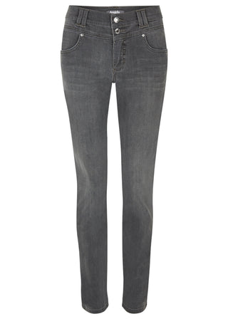 ANGELS Skinny Button Jeans - Smoky Slate Grey - 346 1203.1258