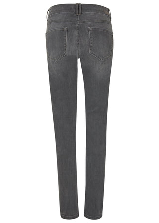 ANGELS Skinny Button Jeans - Smoky Slate Grey - 346 1203.1258