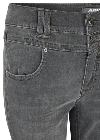 ANGELS Skinny Button Jeans - Smoky Slate Grey - 346 1203.1258