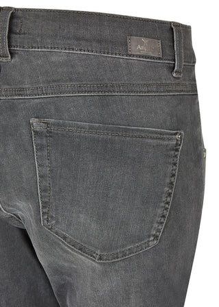 ANGELS Skinny Button Jeans - Smoky Slate Grey - 346 1203.1258