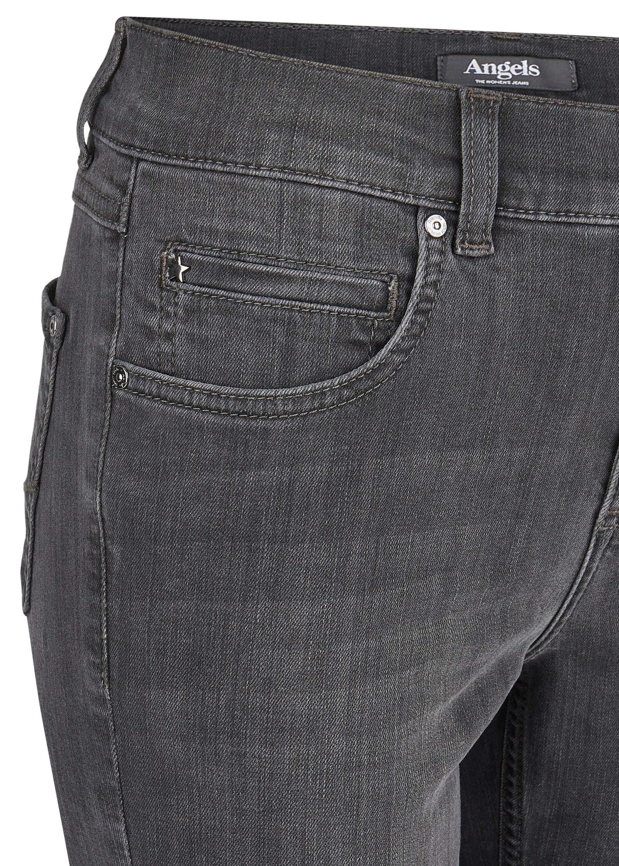 ANGELS JEANS Cici Straight-Leg Jeans - Smoky Charcoal Grey - 346 3400.1258 von Angels Jeans