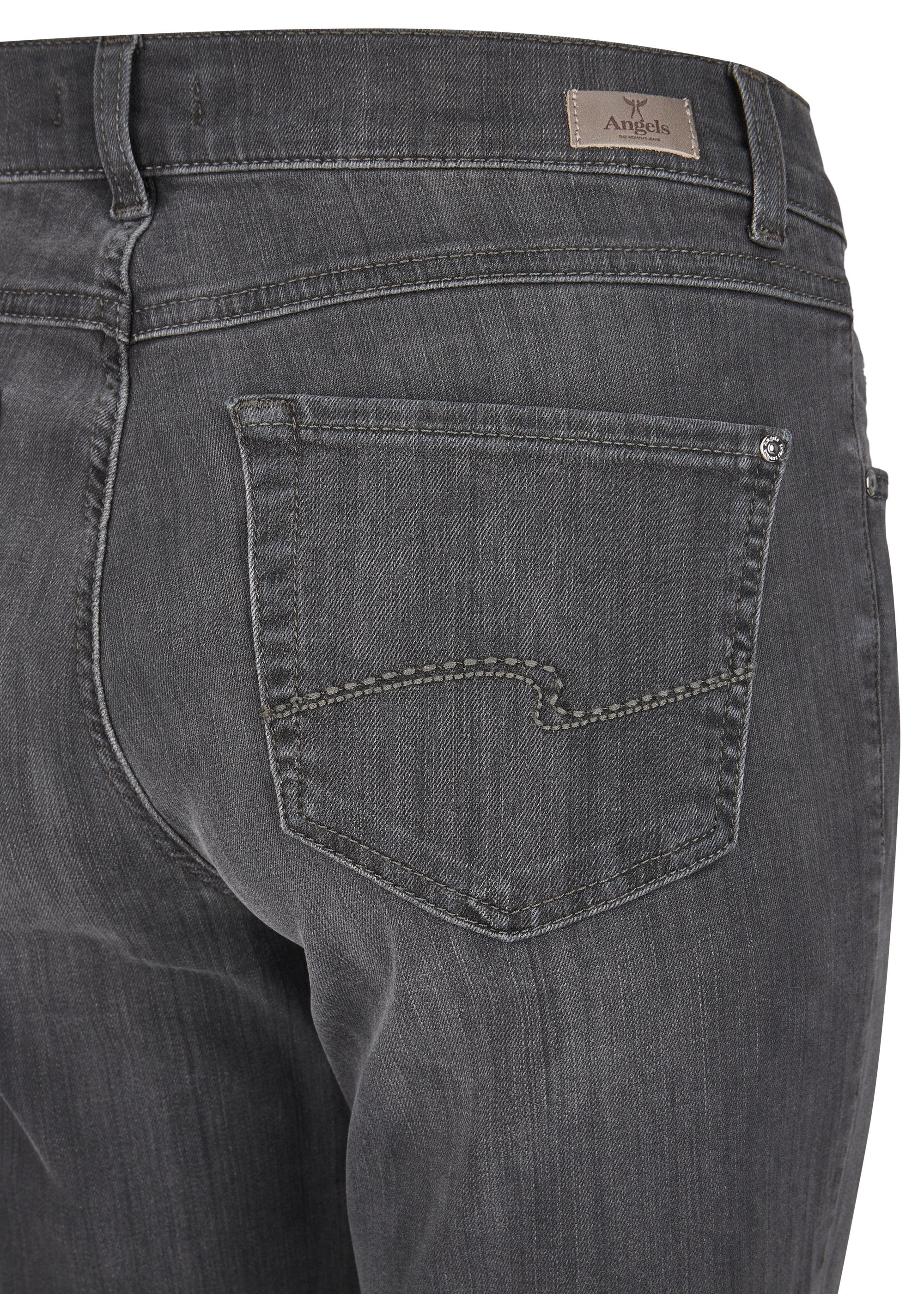 ANGELS JEANS Cici Straight-Leg Jeans - Smoky Charcoal Grey - 346 3400.1258 von Angels Jeans