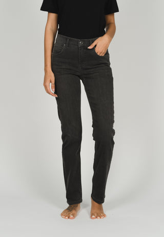ANGELS JEANS Cici Straight-Leg Jeans - Smoky Charcoal Grey - 346 3400.1258