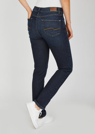 ANGELS JEANS Cici Straight-Leg Jeans - Twilight Worn Indigo - 325 34.3158