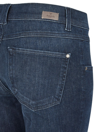 Jean skinny boutonné Angels, indigo foncé, d'occasion, taille 346, réf. 1203.3158 - Stretch