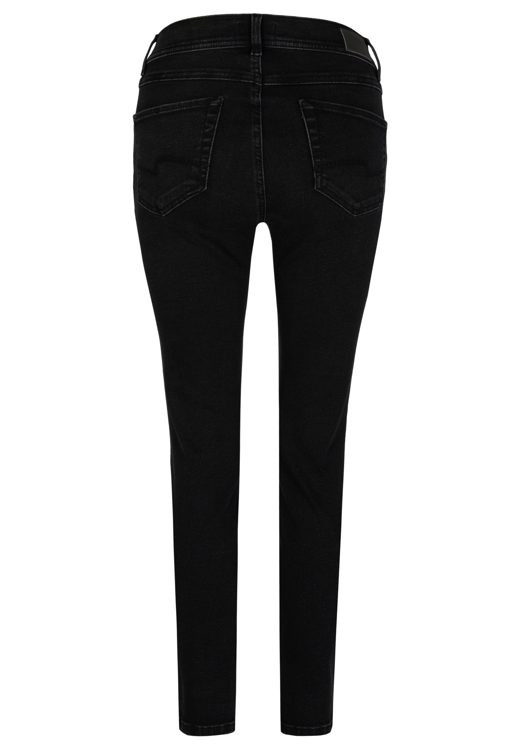 ANGELS JEANS Ornella 7/8 Slim Fit Jeans - Worn Midnight Black - 325 680007.1058