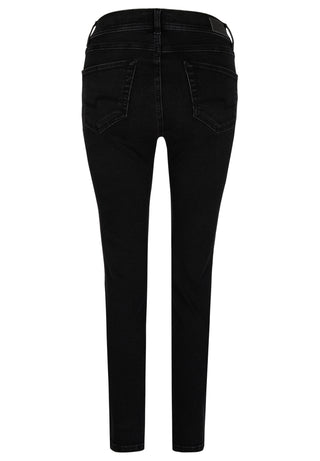 ANGELS JEANS Ornella 7/8 Slim Fit Jeans - Worn Midnight Black - 325 680007.1058