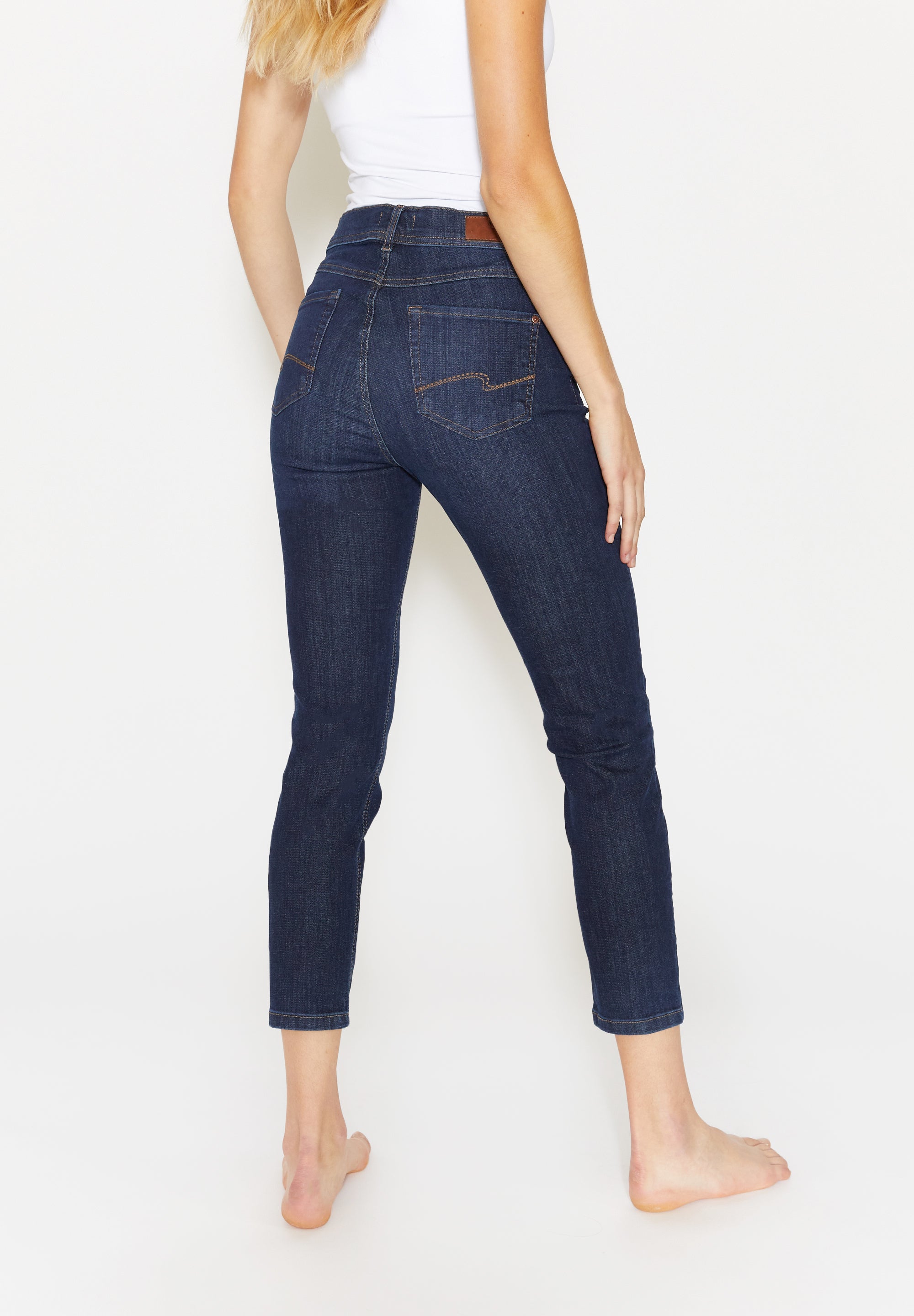 ANGELS JEANS Ornella Slim Fit Jeans - Midnight Worn Indigo - 333 680007.3158 von Angels Jeans